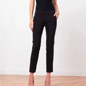 Avenue Montaigne Ben Signature Straight Leg Pant in Black sz 8